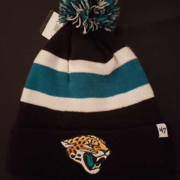 47 Other - Jacksonville Jaguars Pom Beanie